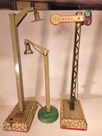 Te koop 2 lantaarnpalen en een seinpaal voor 0-spoor, Hobby en Vrije tijd, Modeltreinen | Overige schalen, Overige merken, Gebruikt