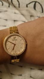 Roségoud Swarovski horloge, Overige merken, Staal, Staal, Polshorloge