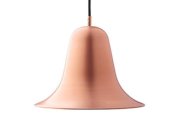 Pantop hanglamp koper | Panton | Verpan | designklassieker, Huis en Inrichting, Lampen | Hanglampen, Nieuw, Minder dan 50 cm, Overige materialen