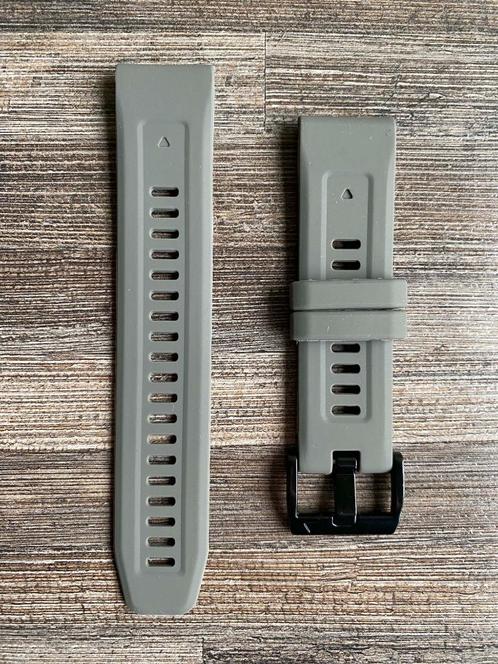 25012 Polsband Quickfit Garmin Fenix 22mm, nieuw, Sieraden, Tassen en Uiterlijk, Sporthorloges, Nieuw, Grijs, Ophalen of Verzenden