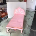 Barbie bed met krukje., Kinderen en Baby's, Ophalen, Gebruikt, Barbie