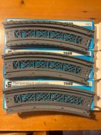 Märklin 7569 gebogen oprit 3x, Wisselstroom, Rails, Ophalen of Verzenden, Zo goed als nieuw