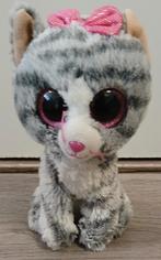 Ty beanie boo poes Kiki 16 cm, Ophalen of Verzenden, Zo goed als nieuw, Poes