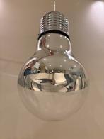 Hanglamp grote gloeilamp, spiegellamp E27, Ophalen, Zo goed als nieuw, E27 (groot), Led-lamp