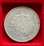 VERSCHILLENDE JAREN 2,5 gulden Wilhelmina 'Opgestoken Haar', Ophalen, Zilver, Koningin Wilhelmina, Losse munt