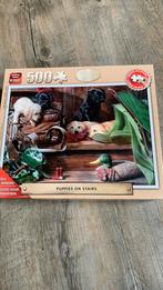 Labrador puzzel, Ophalen of Verzenden, 500 t/m 1500 stukjes, Zo goed als nieuw