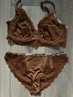 Marie Jo lingerie set Jungle collectie 80D slip 40 nieuw!, Marie Jo, Ophalen of Verzenden, Bruin, Setje
