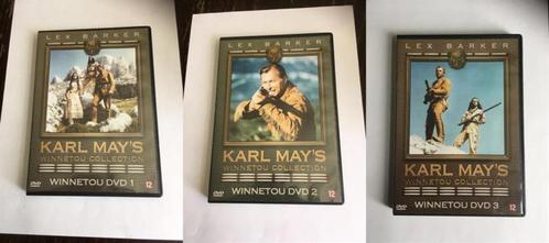 karl may winnetou collection 1 2 3 dvd, Cd's en Dvd's, Dvd's | Klassiekers, Gebruikt, Actie en Avontuur, 1960 tot 1980, Alle leeftijden