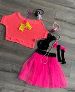 80’s setjes foute party XS S  jaren 80 90 themafeest, Ophalen of Verzenden, Meisje