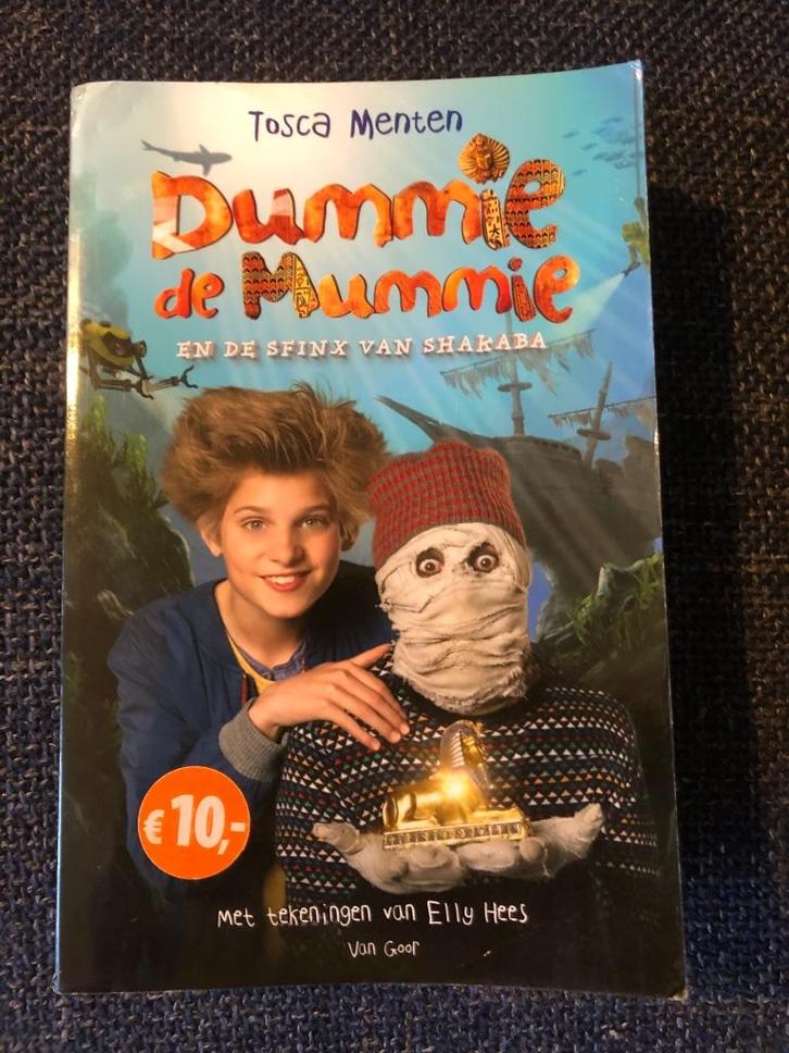 Tosca Menten Dummie de Mummie en de sfinx van Shakaba, Boeken, Kinderboeken | Jeugd | onder 10 jaar, Gelezen, Fictie algemeen
