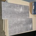13 m2 Plak PVC Tarkett Essence 30 - Gekrast Cementgrijs., Ophalen, Nieuw, Grijs, 10 tot 25 m²