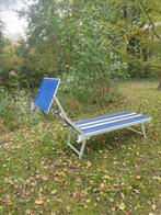 Strandbed, Tuin en Terras, Ophalen, Zo goed als nieuw, Aluminium, Inklapbaar