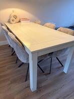 De Bommel Meubelen eettafel, Ophalen, Gebruikt, 200 cm of meer, 50 tot 100 cm