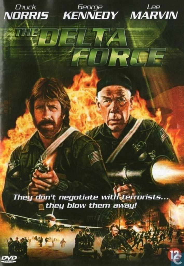 The delta force - Chuck Norris - 1986, Cd's en Dvd's, Dvd's | Actie, Zo goed als nieuw, Alle leeftijden, Verzenden