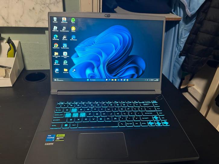 MSI Thin 15 Gaming Laptop - Krachtige prestaties!, Computers en Software, Windows Laptops, Gebruikt, 15 inch, SSD, 3 tot 4 Ghz