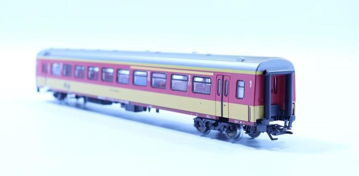 Märklin 4262 personenrijtuig NS ICR AB Benelux 1e 2e klas H0, Hobby en Vrije tijd, Modeltreinen | H0, Zo goed als nieuw, Wagon