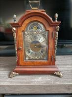 Antieke Tafelklok met Maanfase, Ophalen of Verzenden