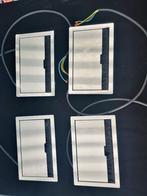 4 RVS indesk pop-up inbouw stekkerdoos kantoor thuiswerkplek, Ophalen of Verzenden, Nieuw, Stopcontact