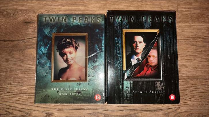 Twin Peaks seizoen / season 1 en 2 van David Lynch., Cd's en Dvd's, Dvd's | Tv en Series, Zo goed als nieuw, Actie en Avontuur