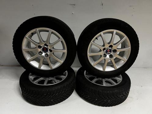Saab 9-3 winterset 16 inch met winterbanden 215/55R16, Auto-onderdelen, Banden en Velgen, Banden en Velgen, Winterbanden, 16 inch