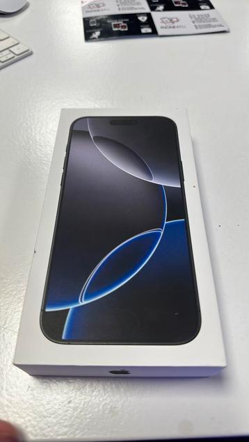 IPHONE 16 PRO 128GB black titanium nieuw beschikbaar voor biedingen