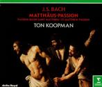 3CD Bach: Matthäus Passion / Koopman (Erato), Cd's en Dvd's, Cd's | Klassiek, Boxset, Gebruikt, Ophalen of Verzenden, Barok