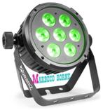 LED Flat Par 7x6W 4-1 RGBW DMX IRC, LED licht effect BT270, Muziek en Instrumenten, Licht en Laser, Kleur, Nieuw, Info@marbeco.nl