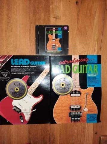 Gitaar-Introducing Lead Guitar+Progressive Lead Guitar+ cd's beschikbaar voor biedingen