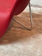 Leolux Sella fauteuil 2 tinten rood NIEUW, Huis en Inrichting, Nieuw, Metaal, Ophalen