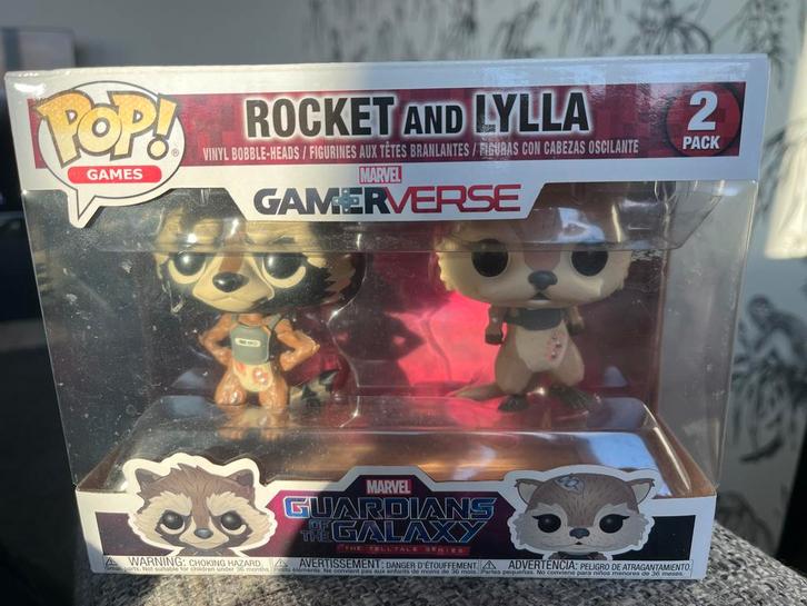 Funko Pop! Rocket & Lylla Duo - Guardians of the Galaxy, Verzamelen, Poppetjes en Figuurtjes, Zo goed als nieuw, Ophalen of Verzenden