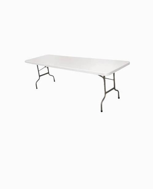 Witte tafel - diner - decoratie - verhuur - verjaardag, Hobby en Vrije tijd, Feestartikelen | Verhuur, Zo goed als nieuw, Overige