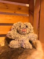 Gehaakte knuffel pluizig konijn, Ophalen, Nieuw, Haken, Wol of Garen