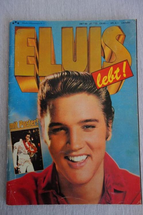 Tijdschrift Duits Elvis lebt, Verzamelen, Muziek, Artiesten en Beroemdheden, Zo goed als nieuw, Boek, Tijdschrift of Artikel, Ophalen of Verzenden