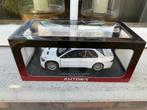 1:18 Mitsubishi Lancer WRC05 wit Plain Body Autoart 80527, Hobby en Vrije tijd, Modelauto's | 1:18, Auto, Autoart, Ophalen of Verzenden