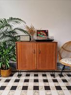 Vintage midcentury kast | platenspeler meubel | retro, Ophalen, Gebruikt