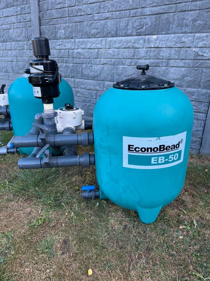 ACTIE!! Econobead / EB 50 tbv 20m3 ( koi ) vijver, Tuin en Terras, Vijver-toebehoren, Zo goed als nieuw, Vijverfilter, Ophalen of Verzenden