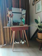Retro Kaptafel met Spiegel (kinderen), Huis en Inrichting, Gebruikt, Minder dan 100 cm, Retro, Hout