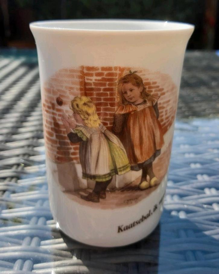 Beker. Ot en Sien., Huis en Inrichting, Keuken | Servies, Zo goed als nieuw, Overige stijlen, Ophalen of Verzenden