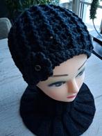 Muts met Nekwarmer - Handgemaakt, Handgemaakt, Ophalen of Verzenden, Zo goed als nieuw