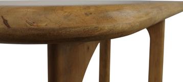 SIDETABLE tropisch hardhout exclusief 140 cm breed ACTIE beschikbaar voor biedingen
