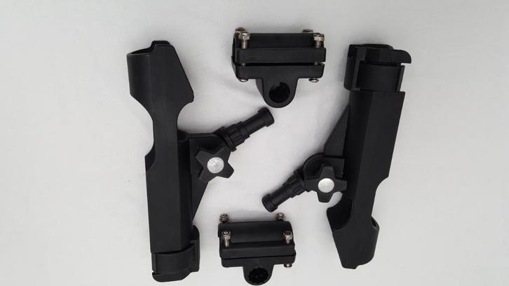 Boot hengelsteunen, Watersport en Boten, Hengelsport | Zeevissen, Zo goed als nieuw, Werphengel, Ophalen of Verzenden