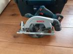 Bosch accu cirkelzaag, Cirkelzaag, Ophalen of Verzenden, Zo goed als nieuw, 30 tot 70 mm