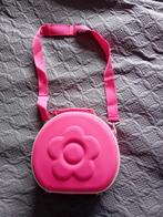 Beautycase met schouderband - 24x25x9 cm, Ophalen of Verzenden, Zo goed als nieuw, Roze, Met spiegeltje(s)