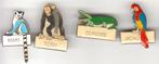 Serie dierenpins vintage, Verzamelen, Speldjes, Pins en Buttons, Verzenden, Zo goed als nieuw