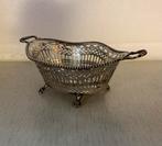Zilveren bonbon mandje gekeurd Nederland ca. 1870., Antiek en Kunst, Ophalen of Verzenden