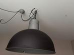 Frezoli hanglamp Lozz XL 78 cm grijs/zwart, Huis en Inrichting, Lampen | Hanglampen, Ophalen, Zo goed als nieuw, Industrieel, Metaal
