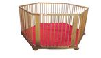Grondbox / Playpen, Ophalen, Zo goed als nieuw, Overige vormen, Boxkleed