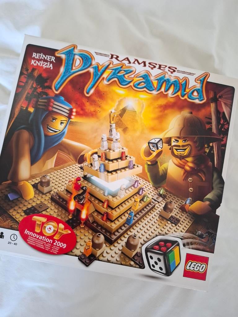 Lego Ramses Pyramide Bordspel, Ophalen of Verzenden, Zo goed als nieuw, LEGO