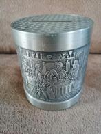 Tinnen beker en spaarpot te koop., Antiek en Kunst, Antiek | Tin, Ophalen of Verzenden