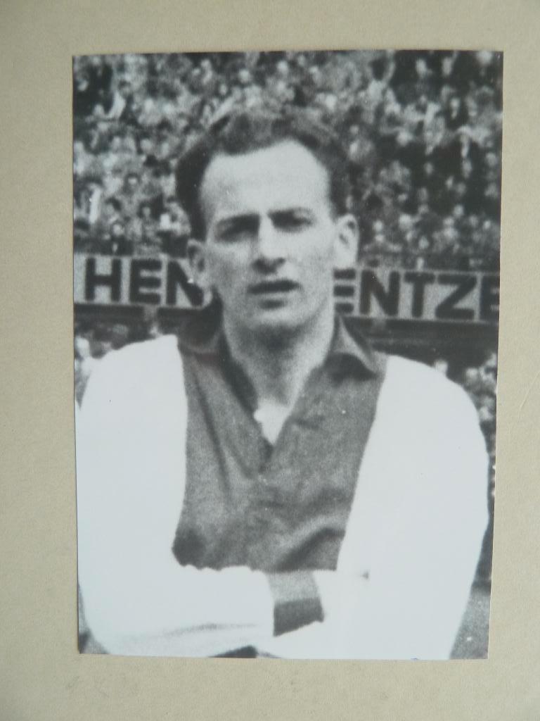 Foto.  Willy.Schmidt.  Ajax.  9 x 13 cm, Verzamelen, Sportartikelen en Voetbal, Ophalen of Verzenden, Zo goed als nieuw, Ajax